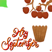 Fall Apple Sticker