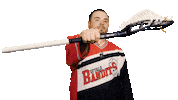 Pump Up Mic Drop Sticker by Buffalo Bandits