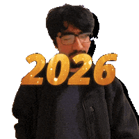 Happy New Year Sticker