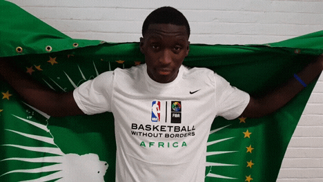 indiana pacers nba africa 2017 GIF by NBA