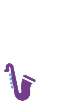 wsjrdp music jam musik saxophone Sticker