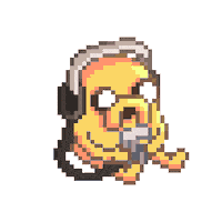 Adventure Time 8Bit Sticker