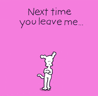 Dont Leave Me I Love You GIF by Chippy the Dog
