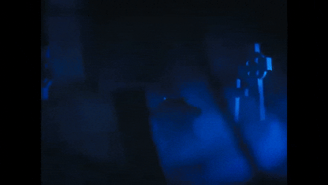 Blue Light Rock GIF by Ghost