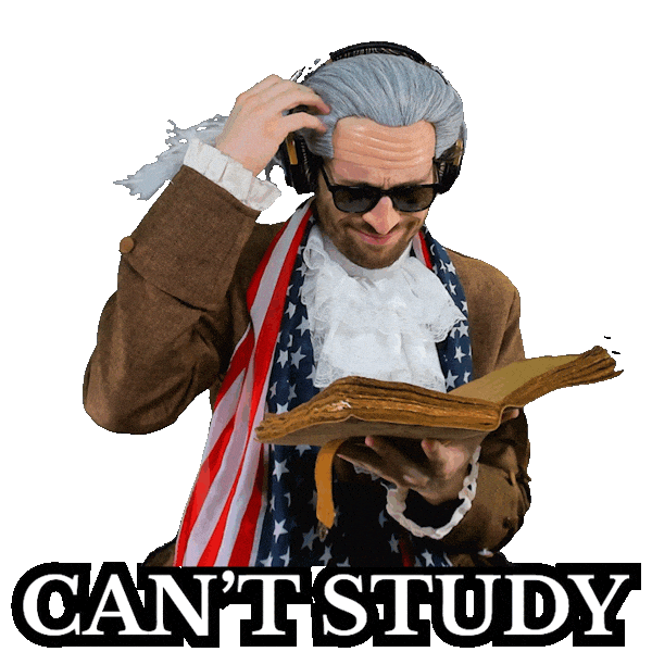 School Studying Sticker