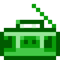 rippasippa giphyupload music pixel gaming Sticker