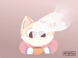 Bundle Up Cup Of Coffee GIF by Art of tvb