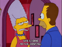 Season 3 Smoking GIF by The Simpsons