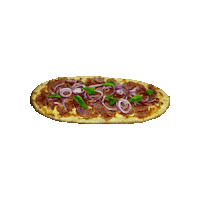 ovalepizza ovalepizza calabresa Sticker