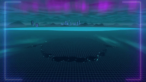 Games Outrun GIF by Blue Wizard
