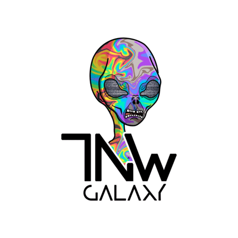 niftywaygalaxy giphygifmaker alien nifty tnwg Sticker