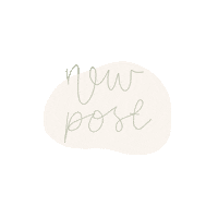 New Post Boho Sticker