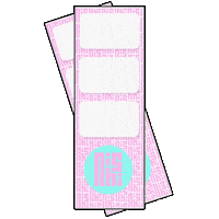 Pink Photobooth Sticker by Nishi Market