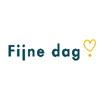 Have A Nice Day Fijnedag Sticker by Gea Simons | Technisch Business Expert