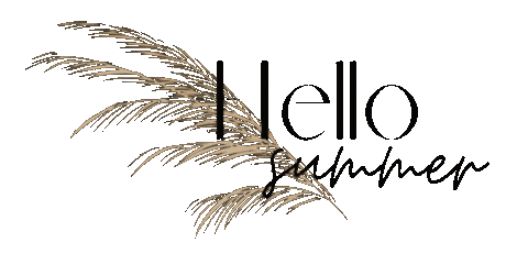 Summer Hello Sticker