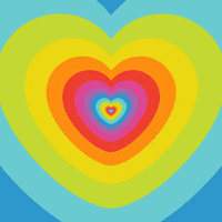i love you hearts GIF by Feliks Tomasz Konczakowski