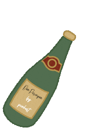 Happy Wedding Cheers Sticker by Regina Awang