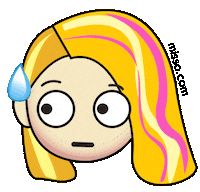 Scared Girl Talk Sticker by Moxies