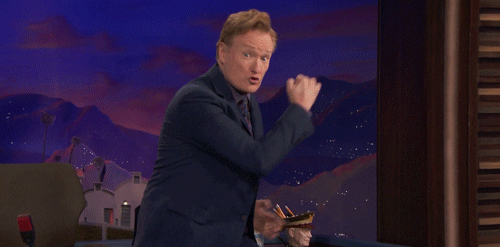 on my way running GIF by Team Coco