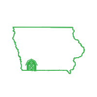 theresagreenfield iowa farming theresa flip the senate Sticker
