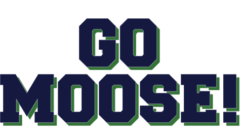 Go Moose Sticker by University of Maine at Augusta Admissions