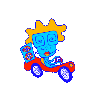Dance Music Car Sticker by Finely Tuned