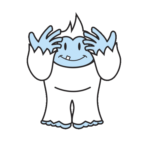 Snow Ski Sticker by Mountain Creek