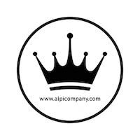 alpicompany queen king kral alpi Sticker