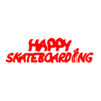 Happy Skateboarding Sticker by horuscommunity