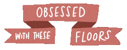 Fixer Upper Floors Sticker by Cheap Old Houses