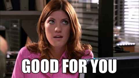 ryancragun giphygifmaker good congratulations dexter GIF