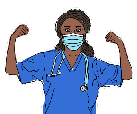 Super Hero Doctor Sticker by GIPHY Studios 2021