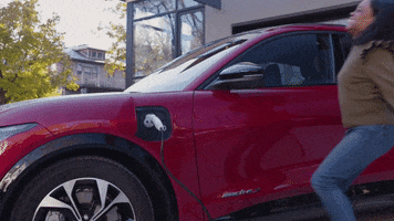 Happy Electric Vehicle GIF by Ford