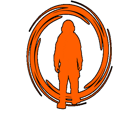 Logo Space Sticker by Warped Universe