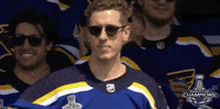 ice hockey blues parade GIF by NHL