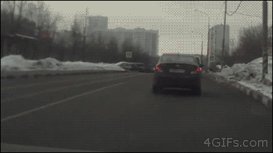 fail road rage GIF