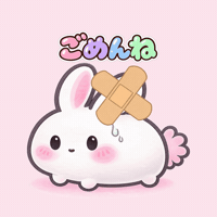 Sorry Bunny GIF by tururi