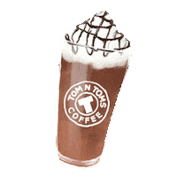 Coffee Chocolate Sticker by tomtoms