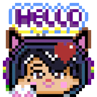 Art Girl Sticker