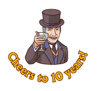 10 Years Seeker Sticker by MYTONA