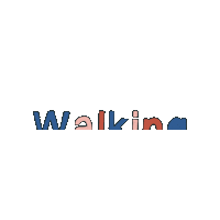 Walking Adventure Sticker