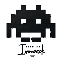 Art Invader Sticker
