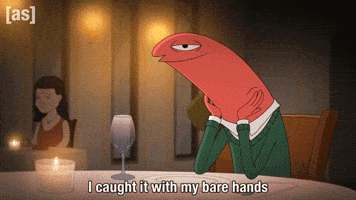 Phone Fish GIF by Adult Swim