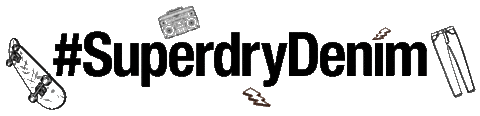 Fashion Jeans Sticker by SuperdryIndia