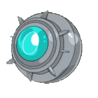 Game Robot Sticker by Krew Studios