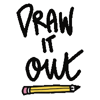 stiftshift draw sketch pencil potlood Sticker