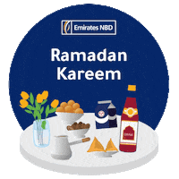 Ramadan Iftar Sticker by EmiratesNBD