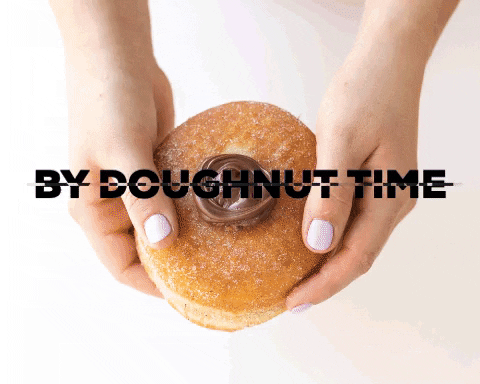 Donut Treat GIF by Doughnut Time UK