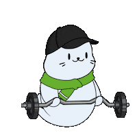 Work Out Fun Sticker by Sappy Seals Community