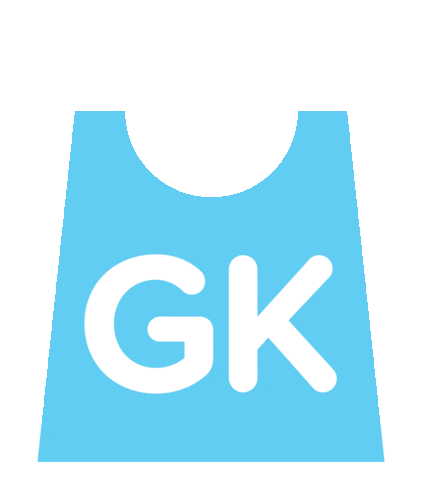gk goal keeper Sticker by Netball NSW